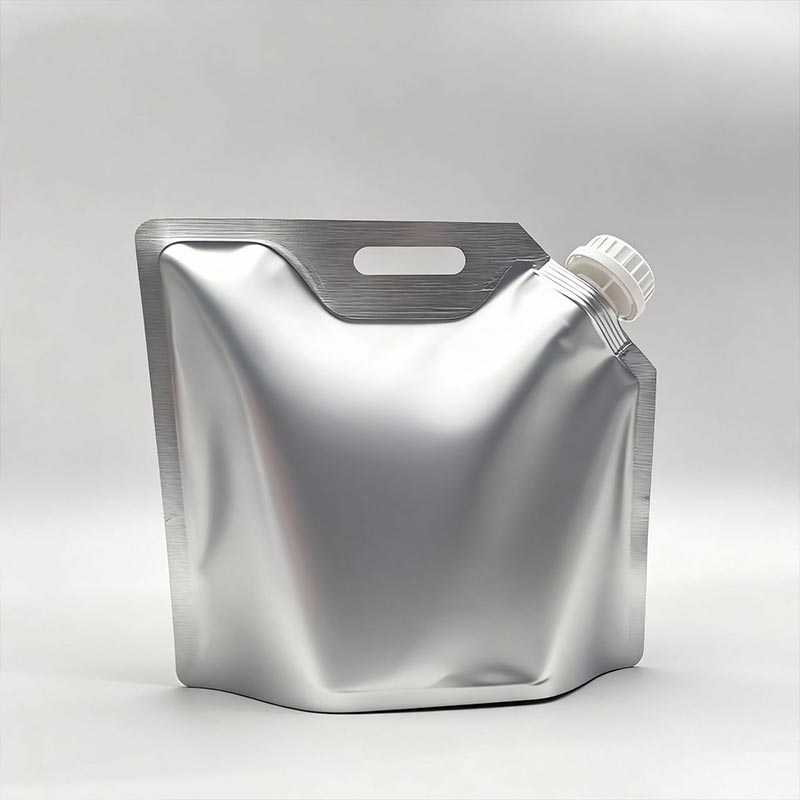 Aluminium Foil Spout Pouch Liquid Food Packaging