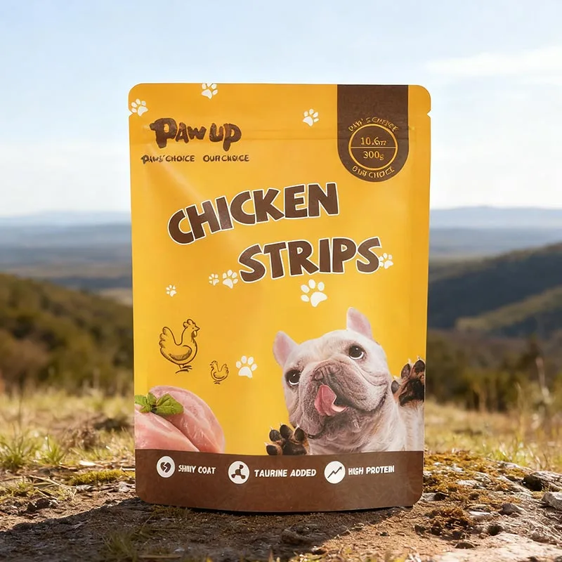 Eco-amica kraft charta cat cibum saccis