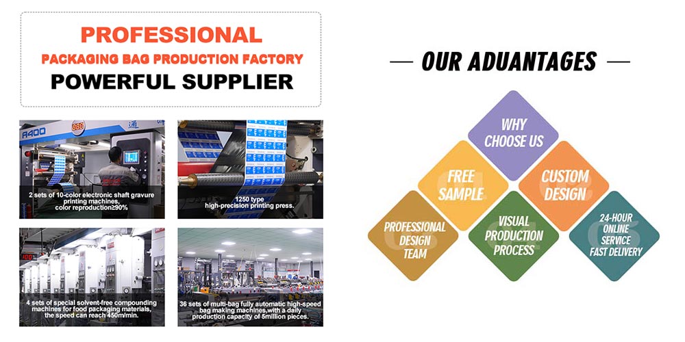 Aluminum foil sealed dried fruit and nut packaging bags